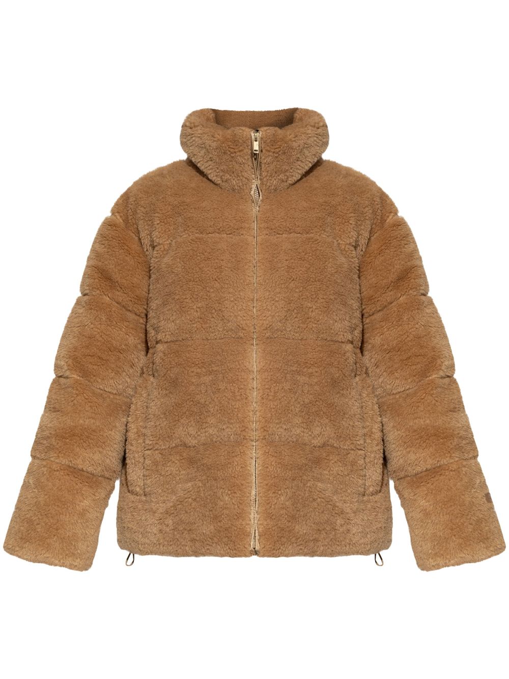 UGG shearling jacket - 褐色