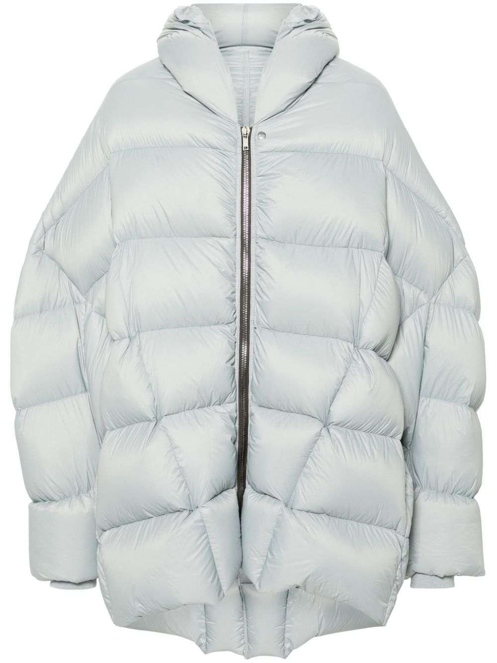 Rick Owens Jumbo Hooded Peter 外套 - 蓝色