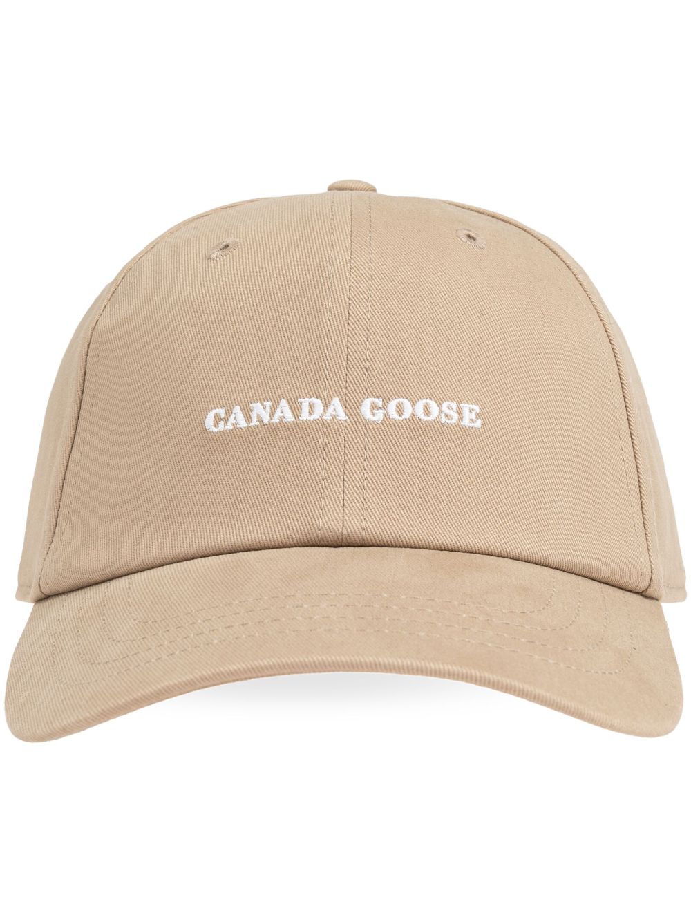 Canada Goose logo刺绣棒球帽 - 中性色