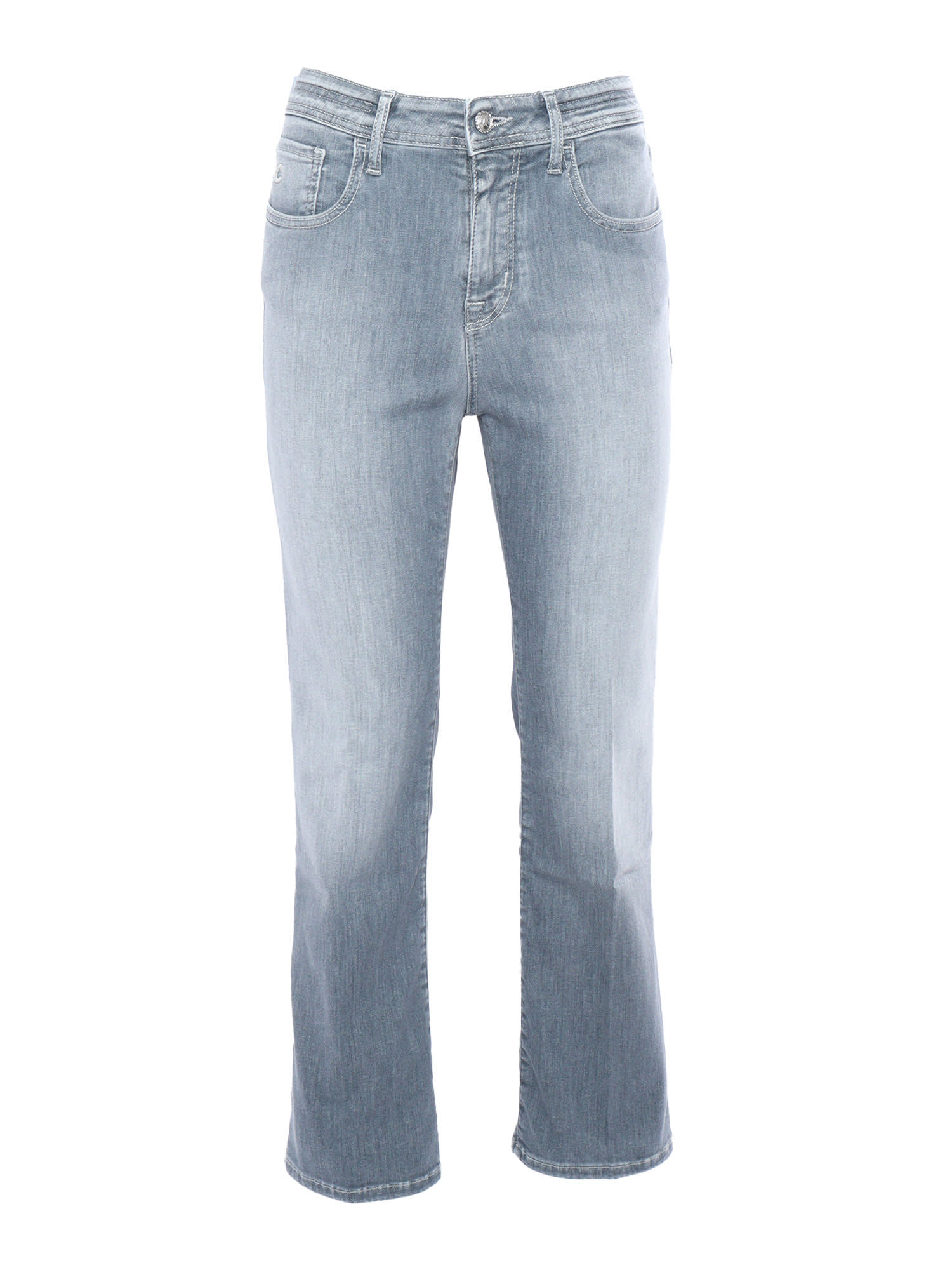 Jacob Cohen Gray 5 Pocket Jeans