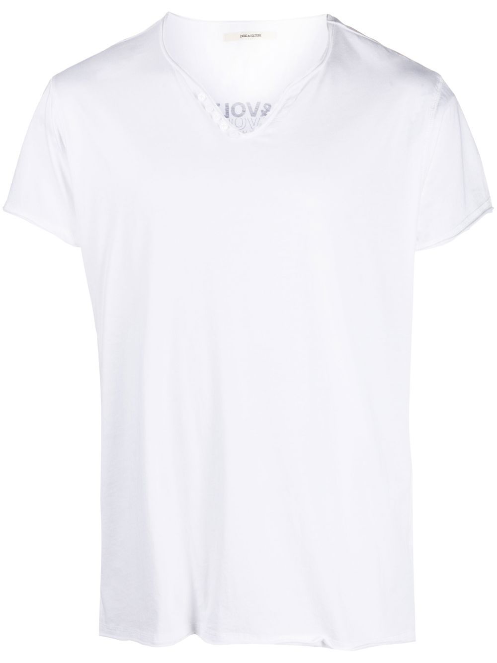 Zadig&Voltaire 图案印花棉T恤 - 白色