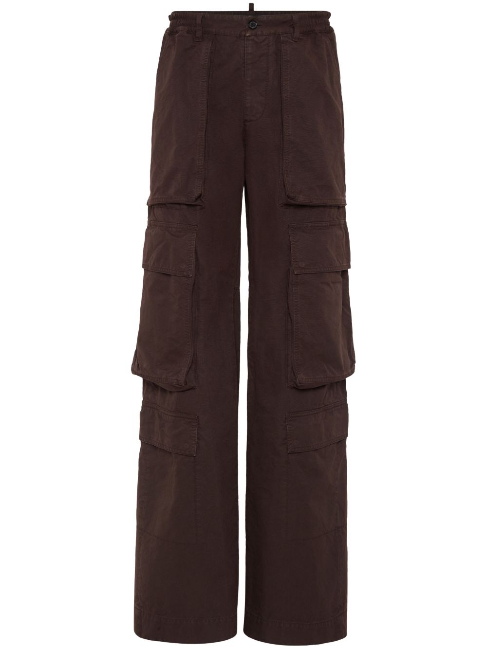 DSQUARED2 Icon New Generation 工装裤 - 褐色