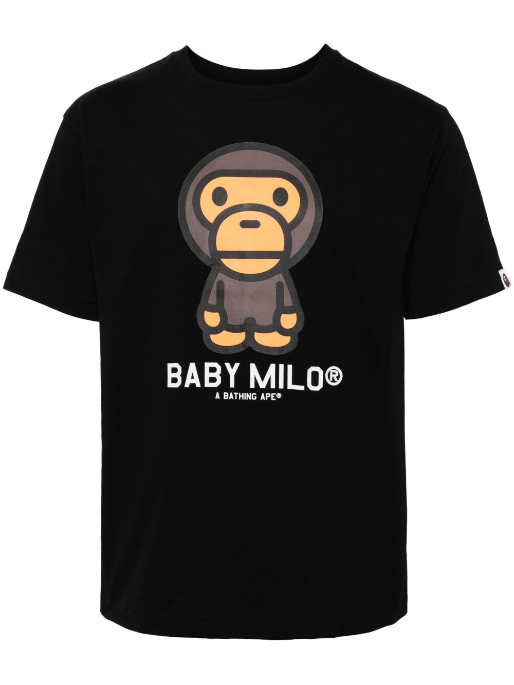 A BATHING APE® Baby Milo T恤 - 黑色