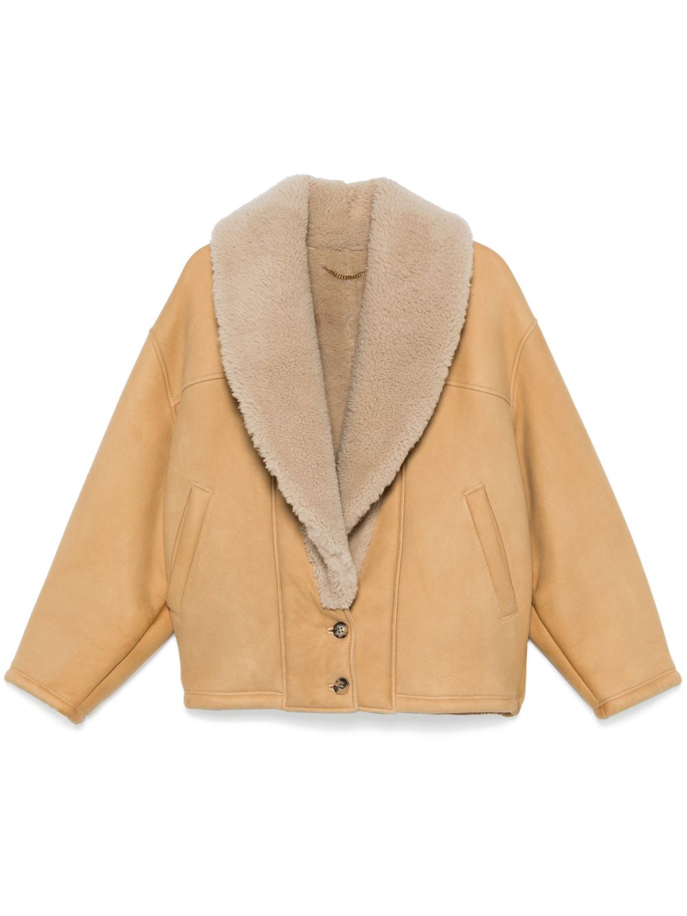 Golden Goose 皮夹克 - 中性色