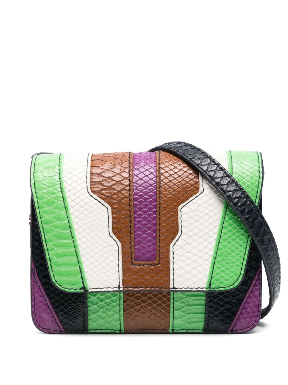 Essentiel Antwerp Gello 斜挎包 - 褐色