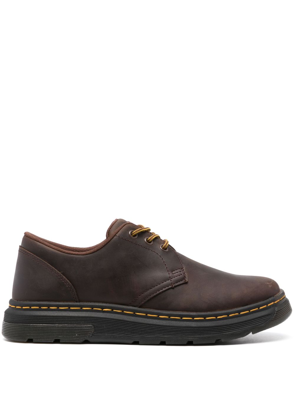 Dr. Martens Crewson Lo 德比鞋 - 褐色