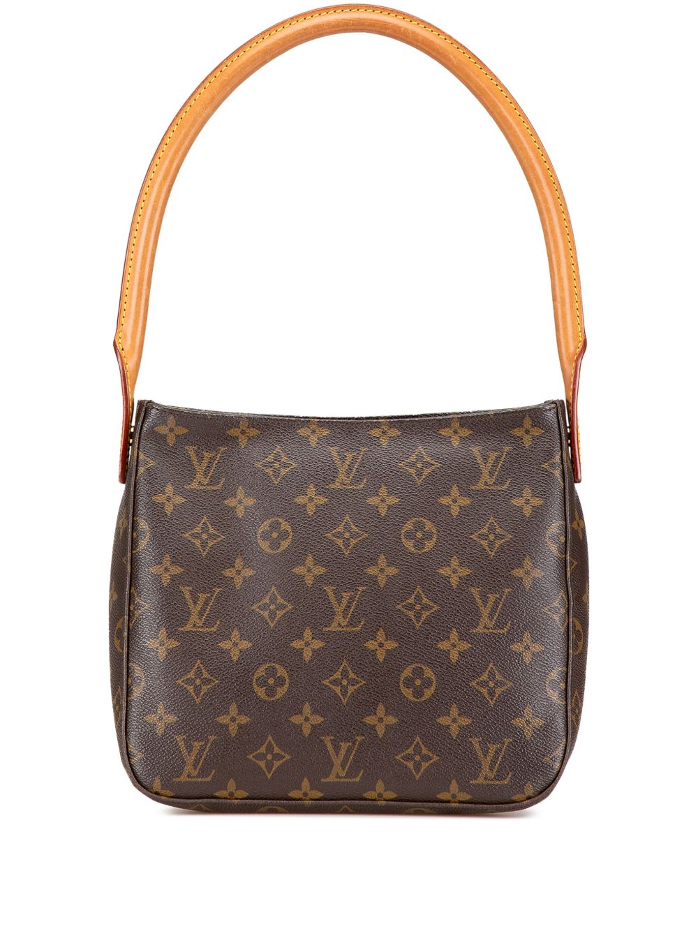 Louis Vuitton Pre-Owned LMonogram Looping MM 单肩包（2002年典藏款） - 褐色