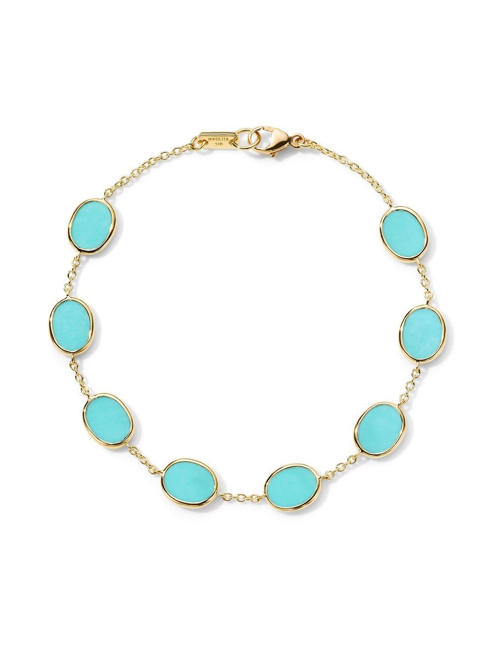IPPOLITA Rock Candy® Confetti 18K黄金手链 - 金色