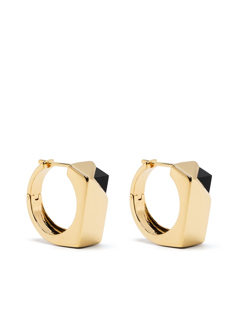 Capsule Eleven Jewel Beneath 图章耳环 - 金色