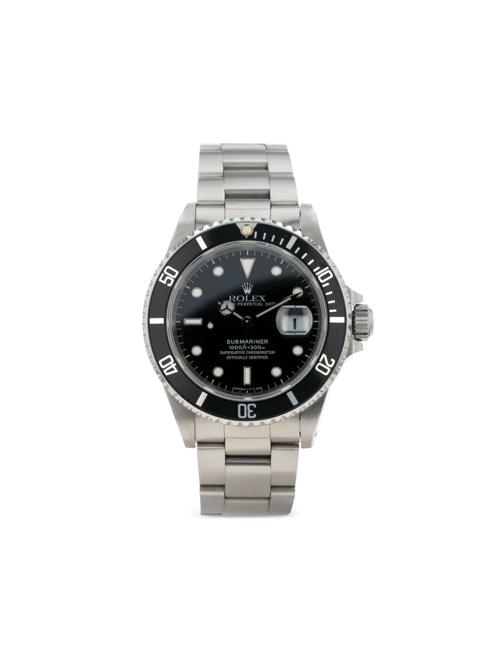 Rolex Submariner Date 40毫米腕表（1996年典藏款） - 黑色
