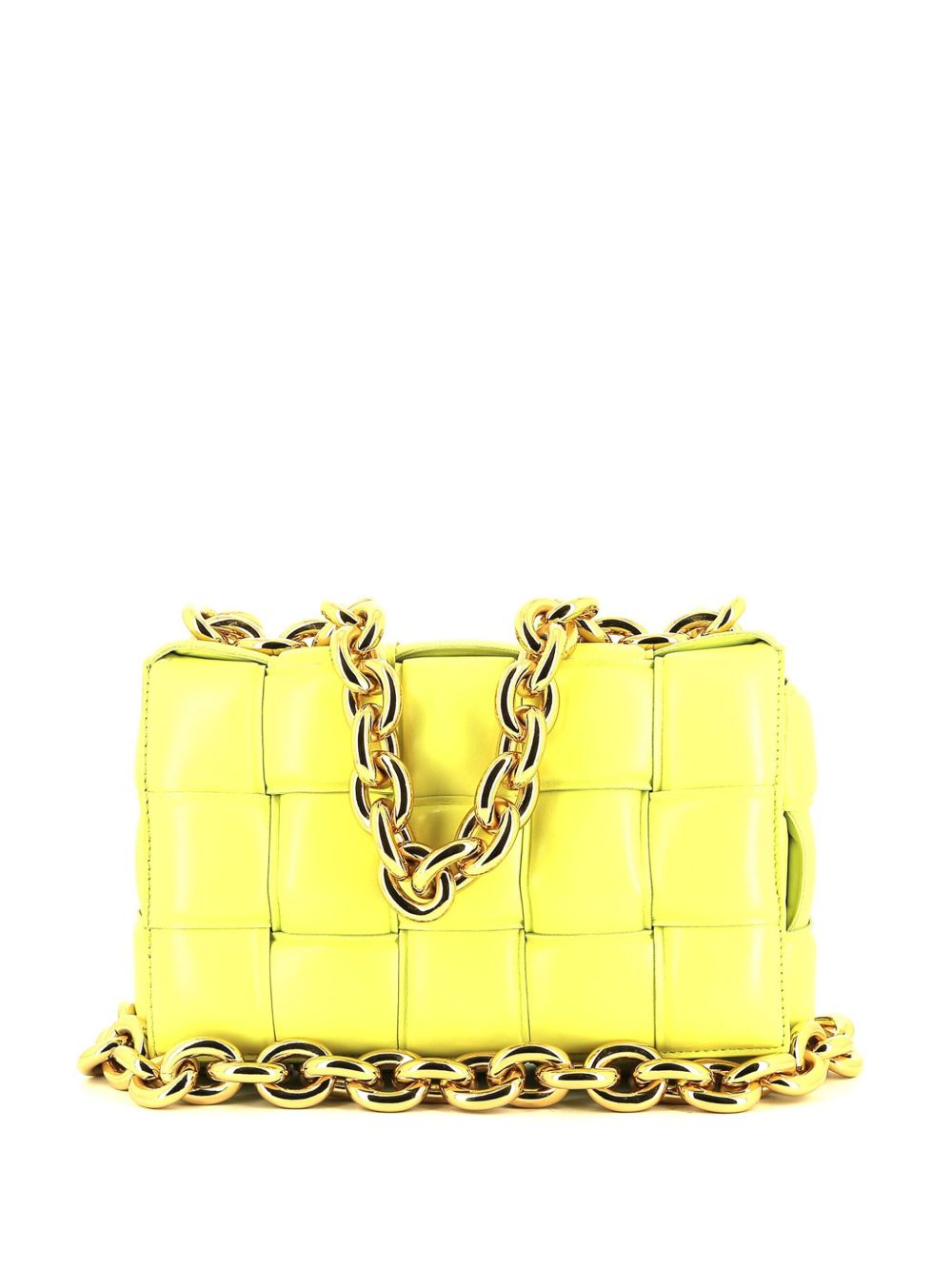 Bottega Veneta Pre-Owned The Chain Cassette 单肩包 - 黄色