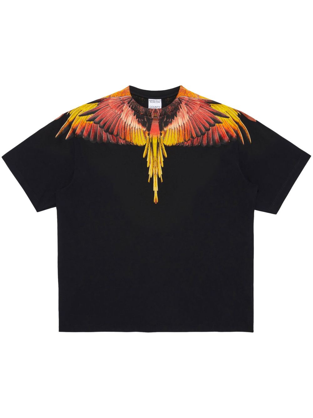 Marcelo Burlon County of Milan Icon Wings 棉T恤 - 黑色