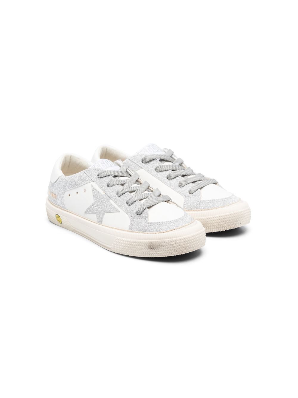 Golden Goose Kids Super-Star 低帮运动鞋 - 白色