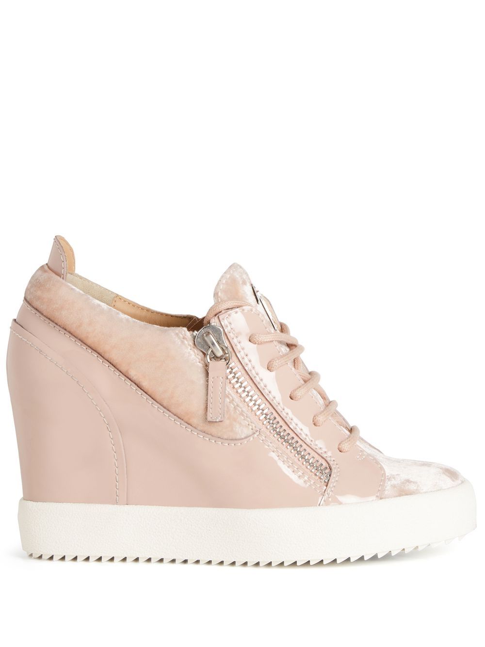 Giuseppe Zanotti Addy Wedge 运动鞋 - 粉色