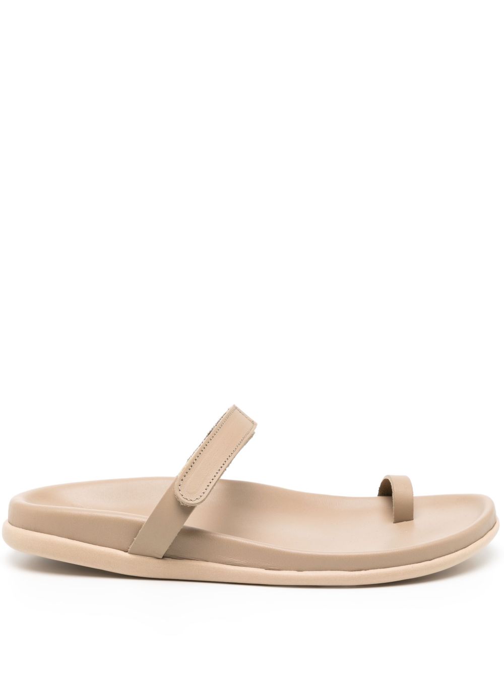 Ancient Greek Sandals 环饰皮质人字拖 - 中性色