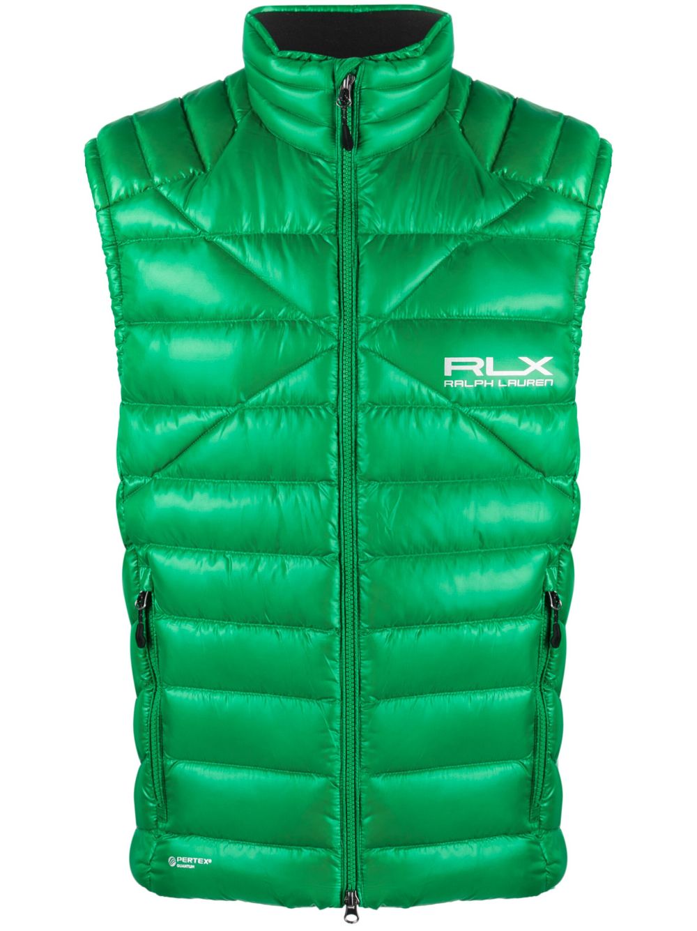 RLX Ralph Lauren Macoy logo印花填充马甲 - 绿色