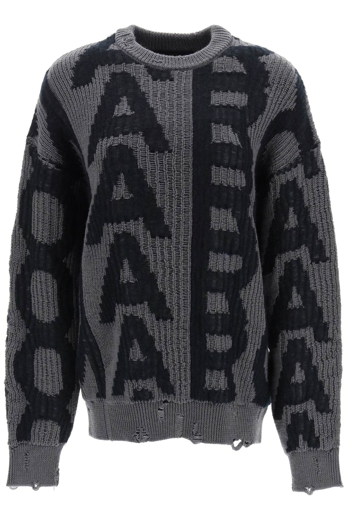Marc Jacobs Distressed Monogram Sweater