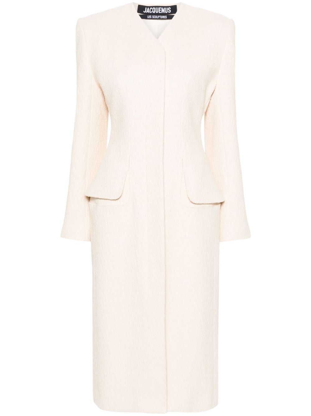 Jacquemus Le Manteau Cubo 超长外套 - 中性色