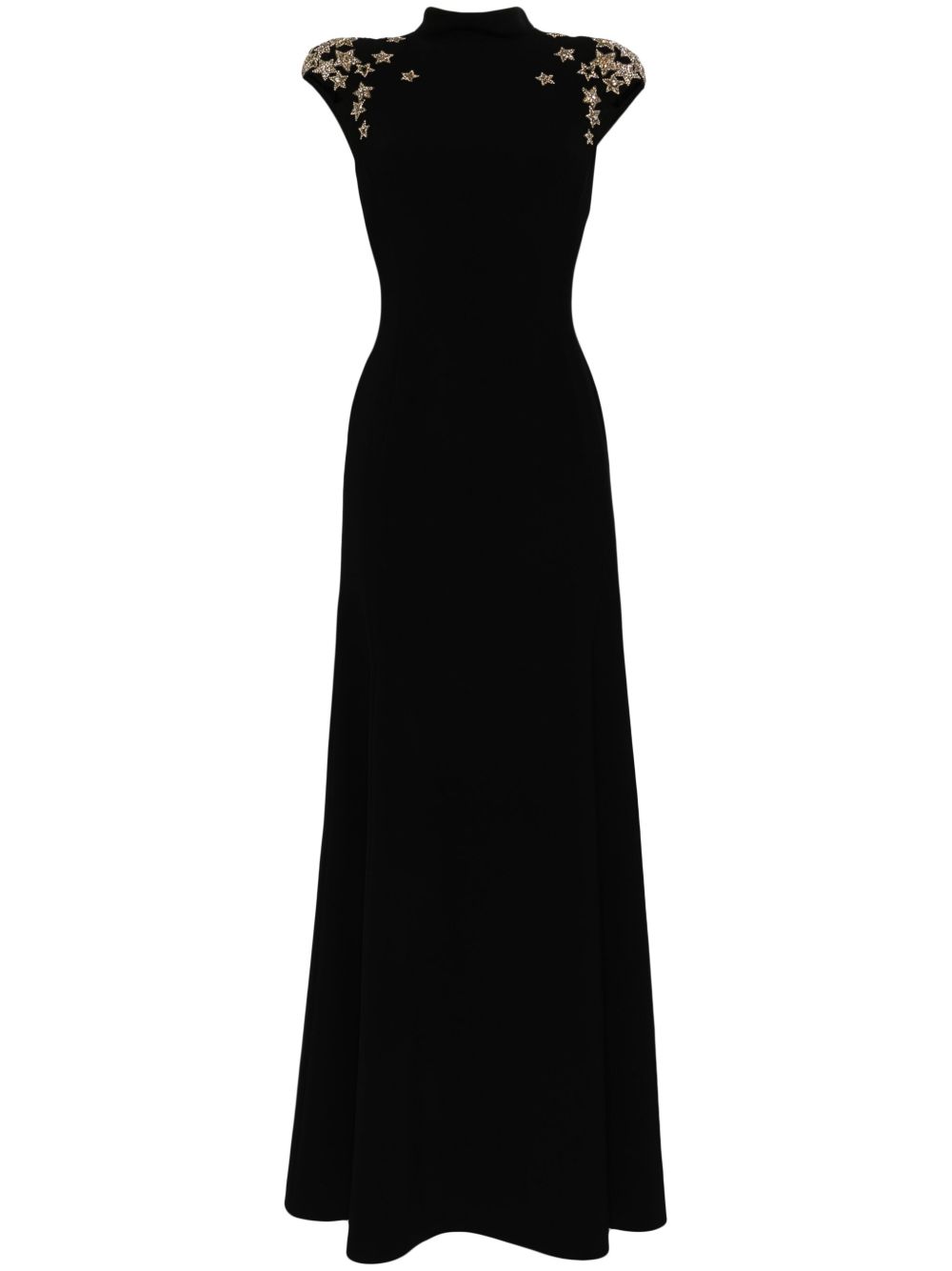 Jenny Packham Comet 星星刺绣礼服 - 黑色