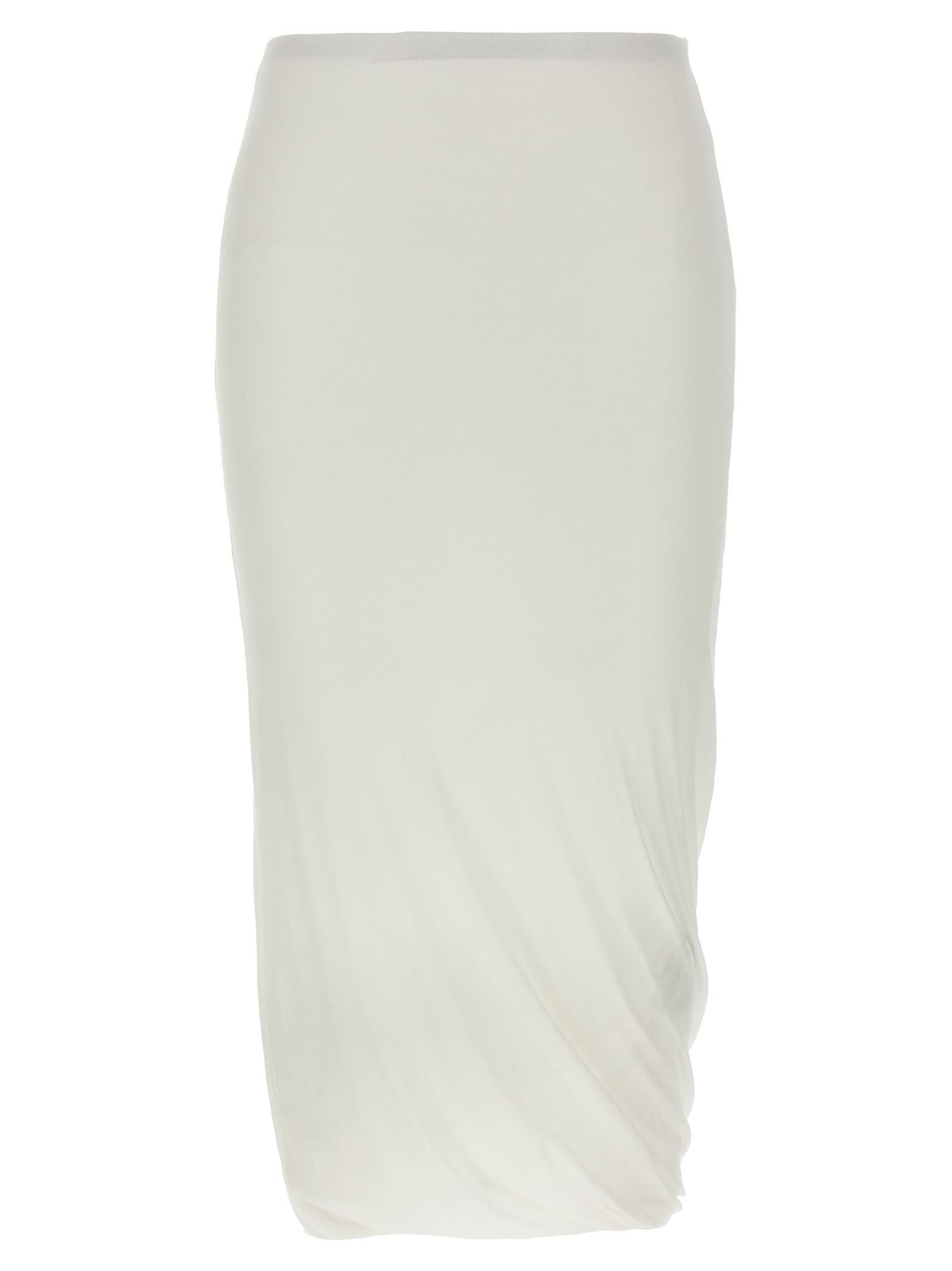 Jil Sander twisted Midi Skirt