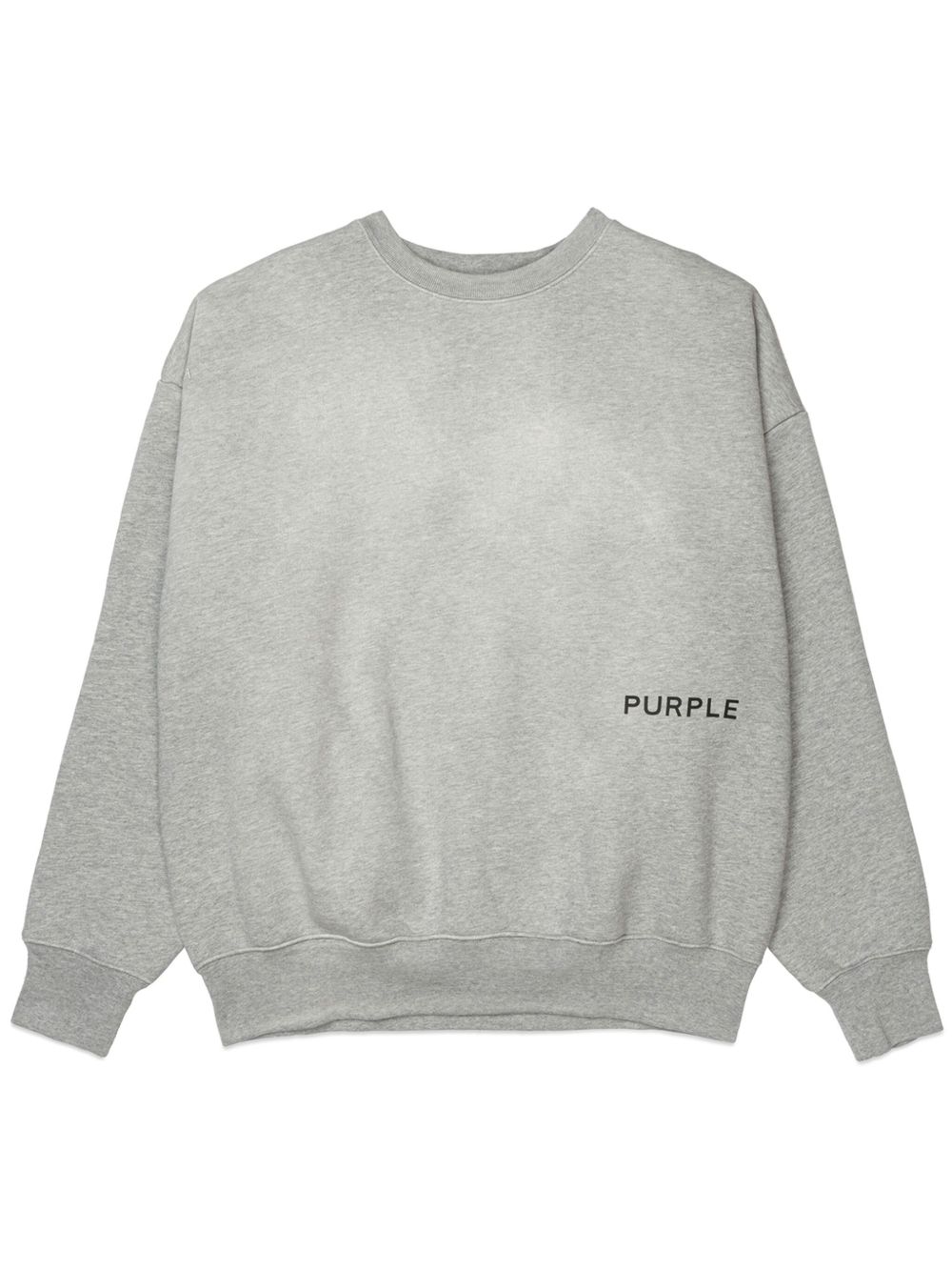 Purple Brand Wordmark 棉卫衣 - 灰色
