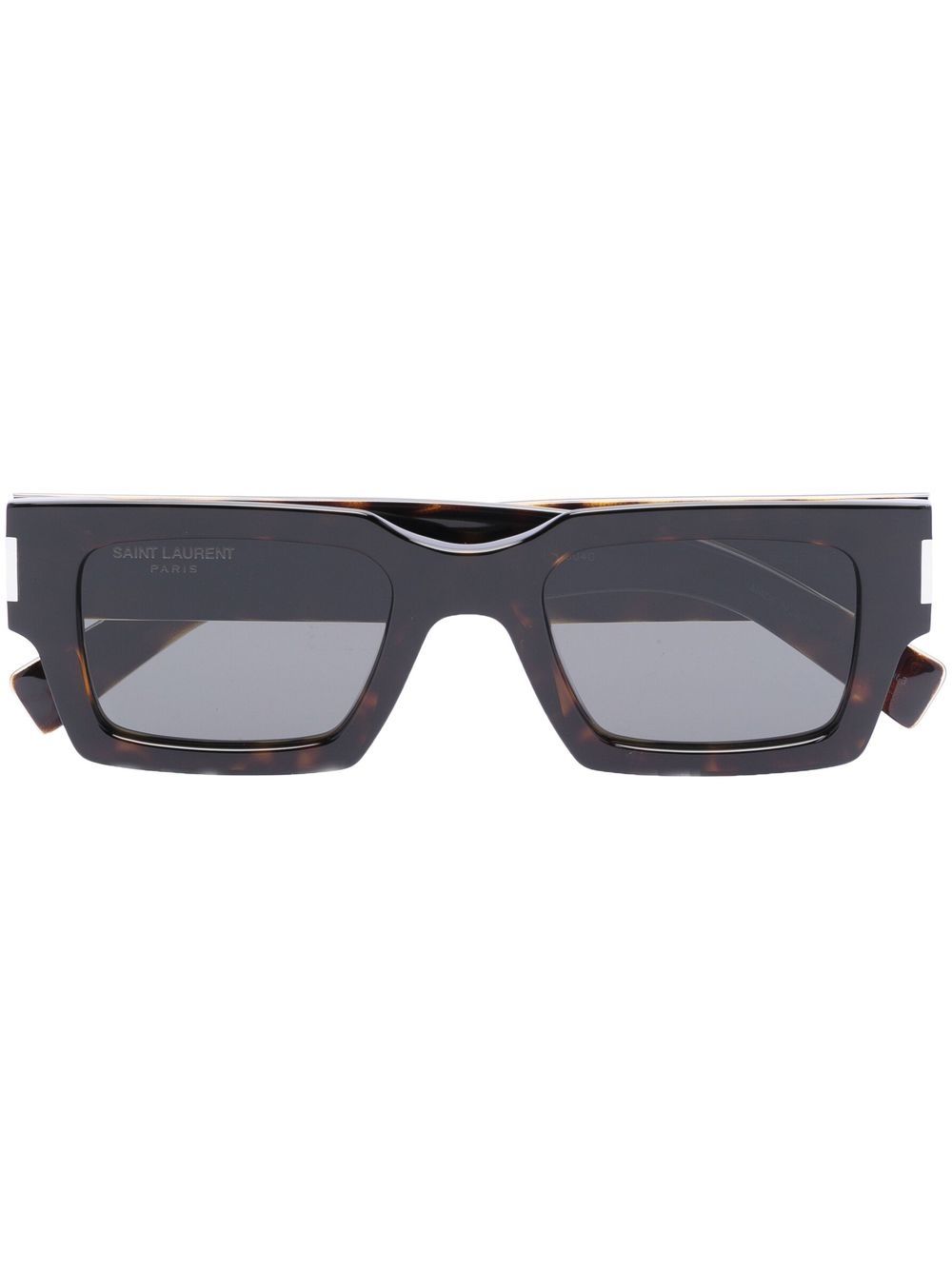 Saint Laurent Eyewear Core 方框太阳眼镜 - 褐色