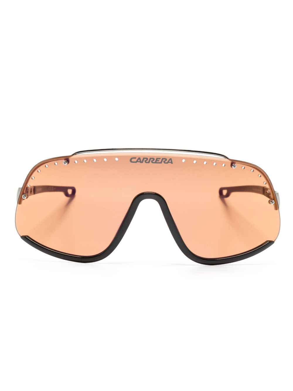 Carrera Flaglab 16 盾形太阳眼镜 - 银色
