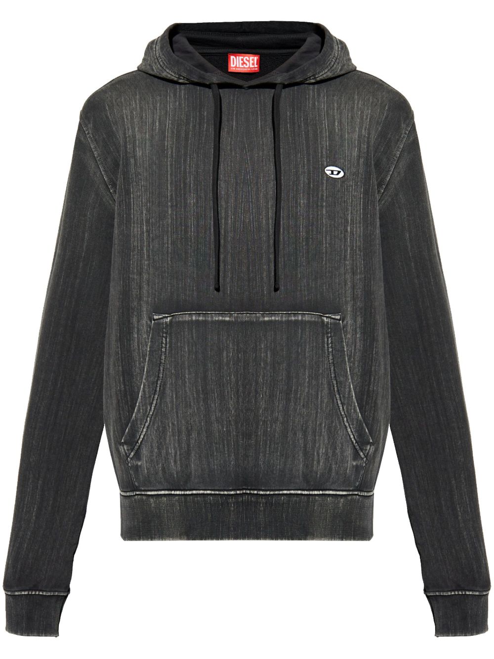Diesel S-GINN-HOOD-K43 卫衣 - 黑色