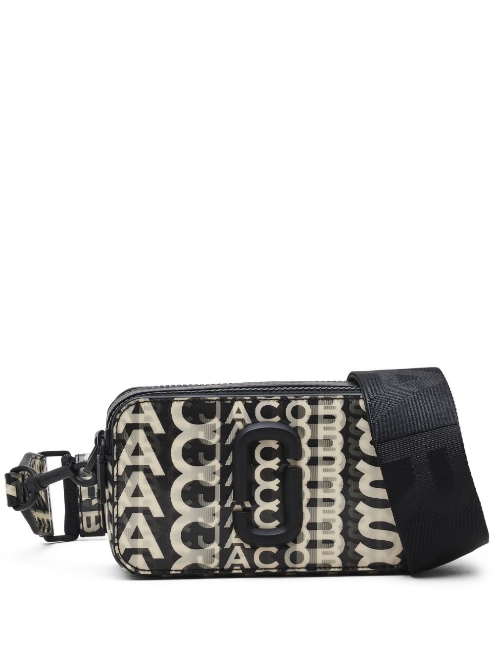 Marc Jacobs The Snapshot 经典logo透镜效果相机包 - 黑色