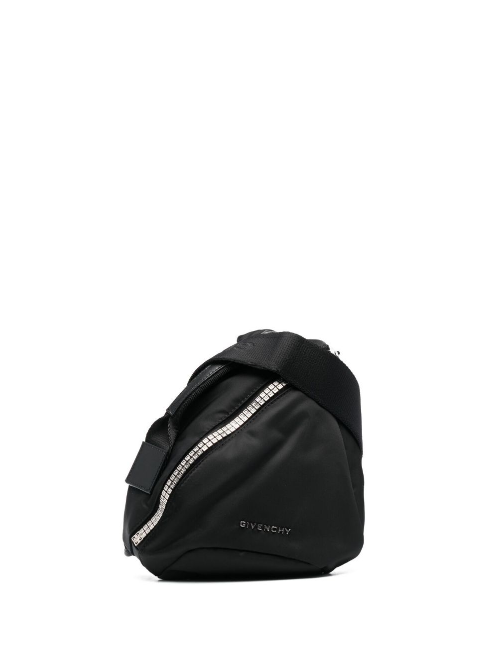 Givenchy G-Zip Triangle 小号单肩包 - 黑色