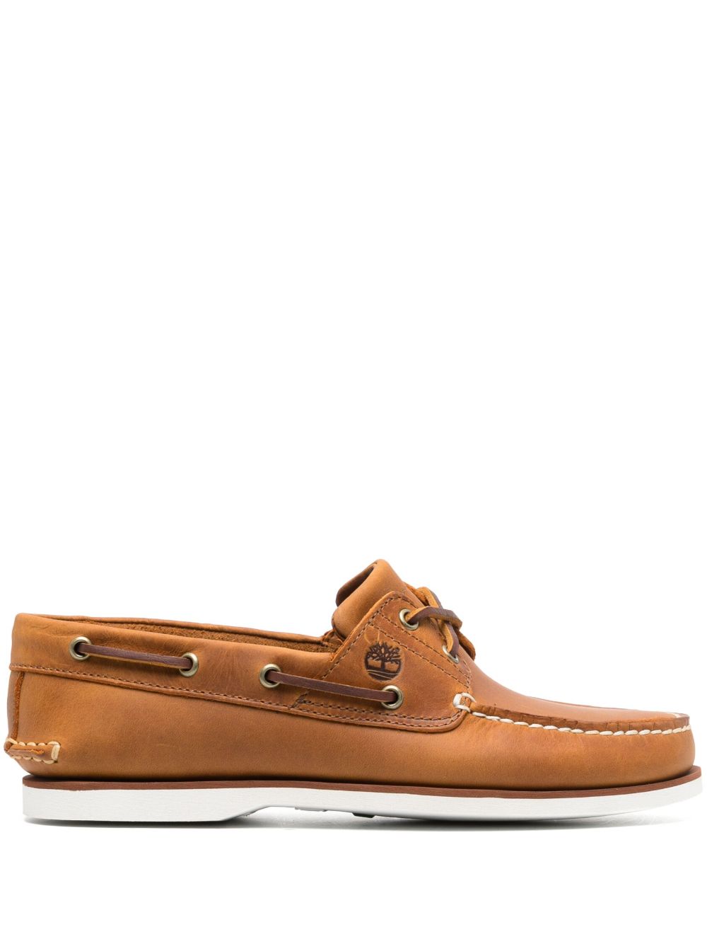 Timberland 经典帆船鞋 - 褐色