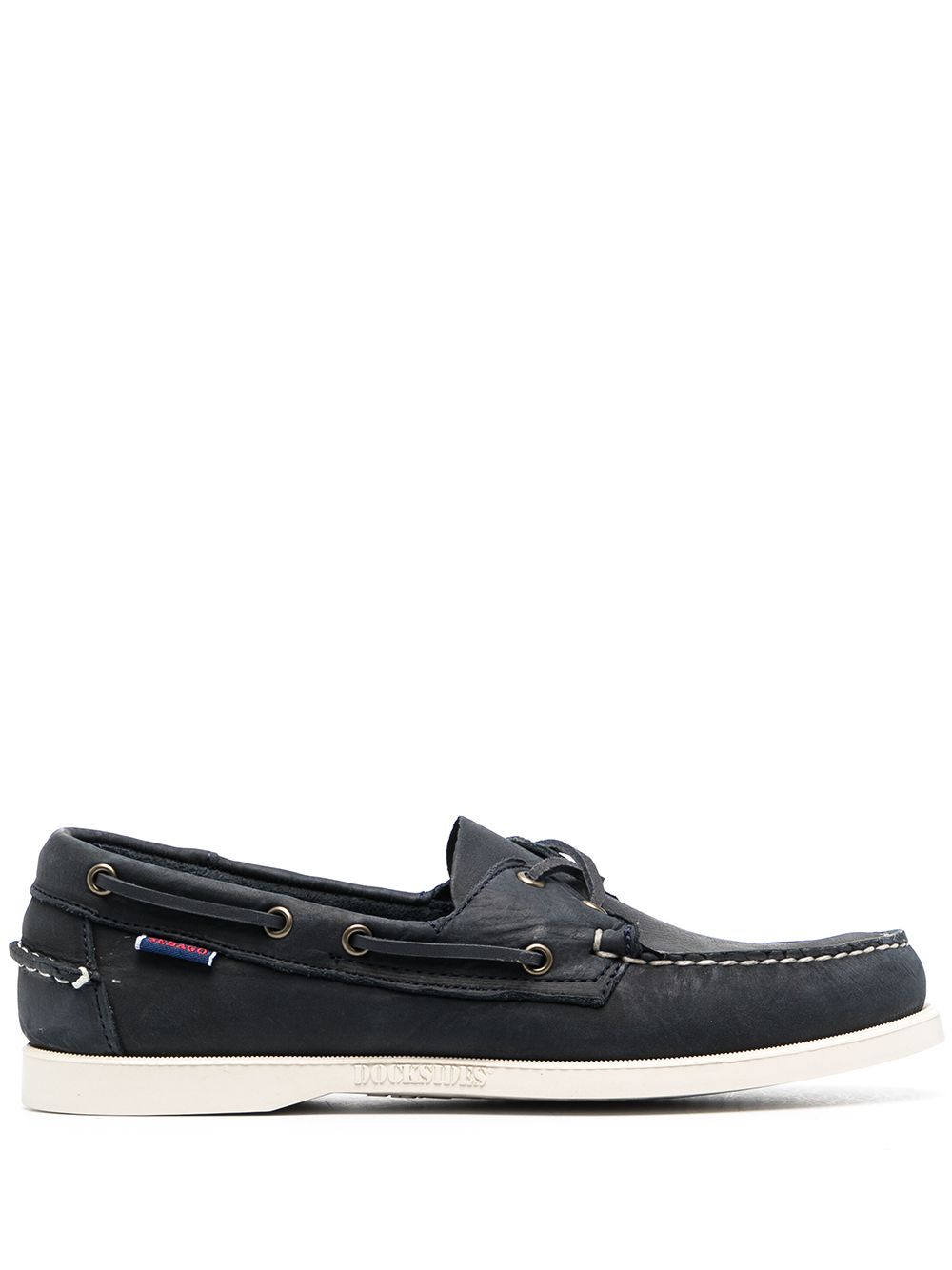 Sebago Portland 皮质乐福鞋 - 蓝色