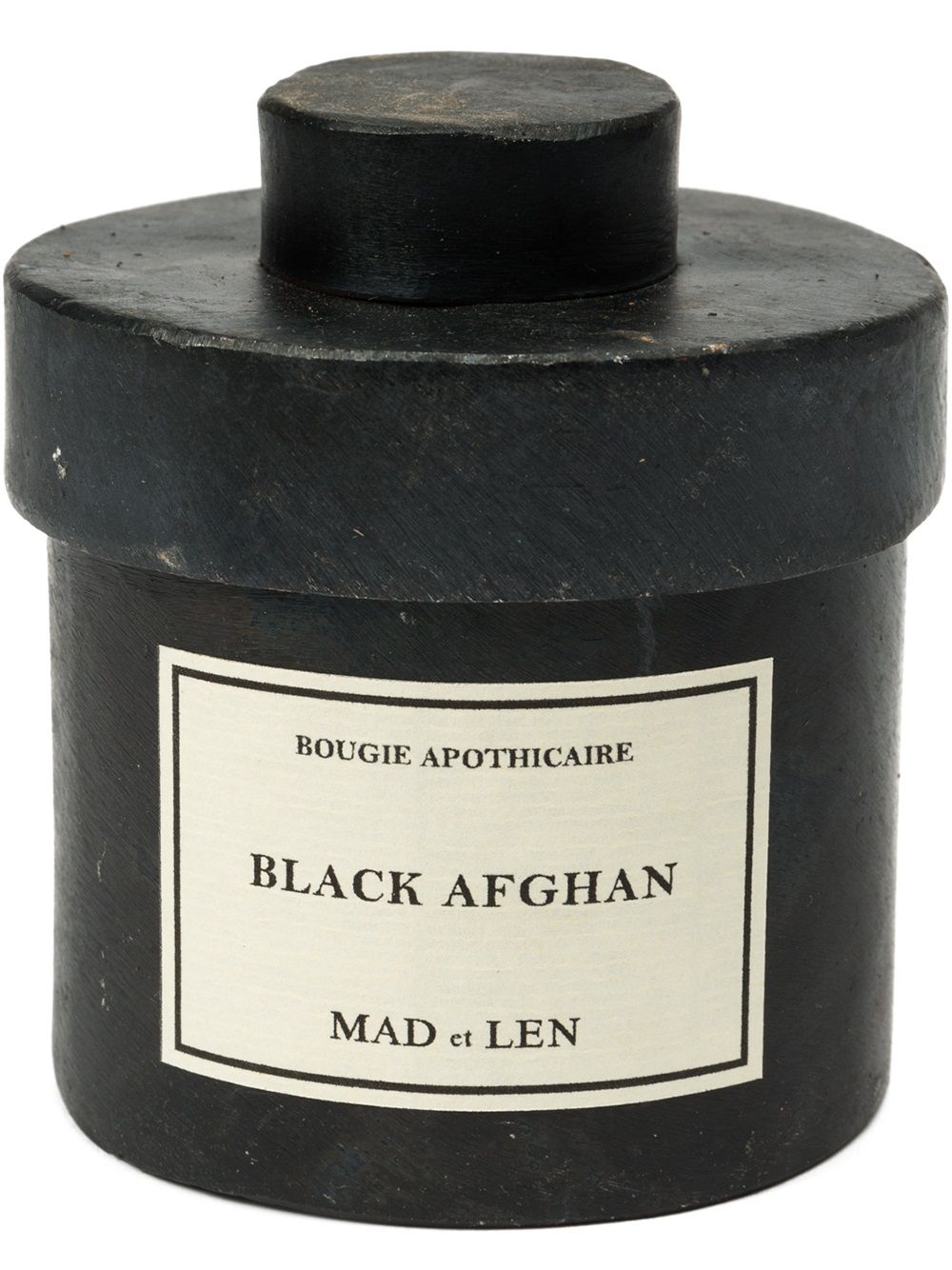 MAD et LEN 'Black Afghan'香薰蜡烛 - 黑色