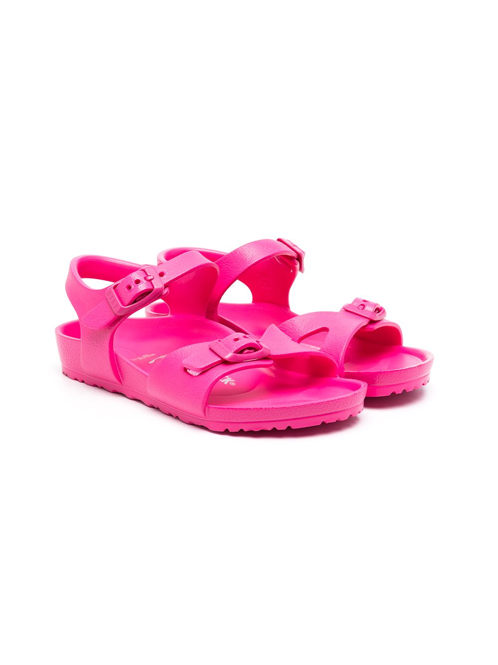 Birkenstock Kids Rio Eva 搭扣凉鞋 - 粉色
