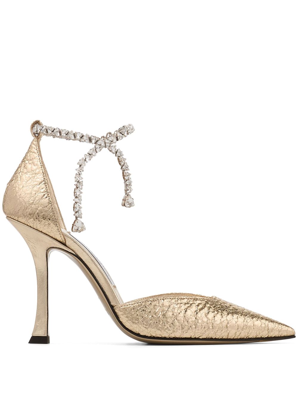 Jimmy Choo Stevie 高跟鞋（10厘米） - 金色