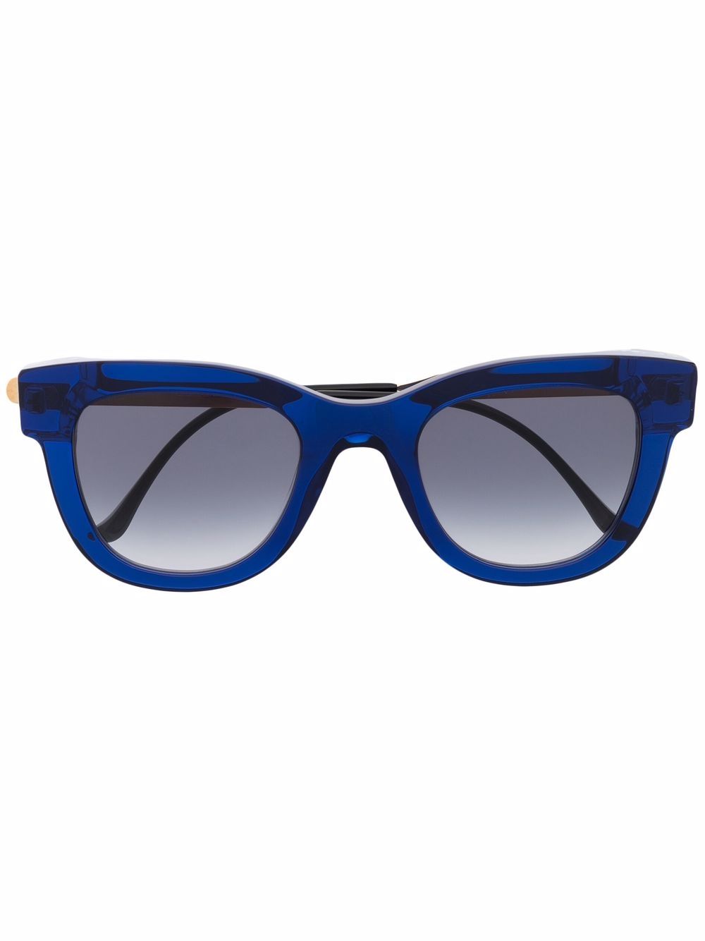 Thierry Lasry 圆框太阳眼镜 - 蓝色