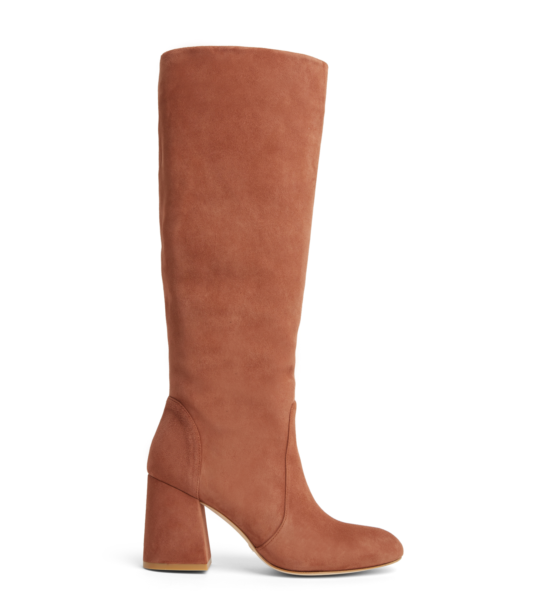 Stuart Weitzman Flareblock 85 Slouch Boot - Woman Boots And Booties White 38