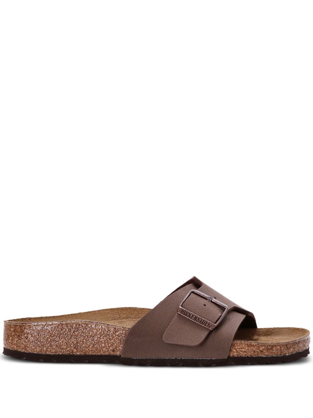 Birkenstock Catalina 皮质拖鞋 - 褐色
