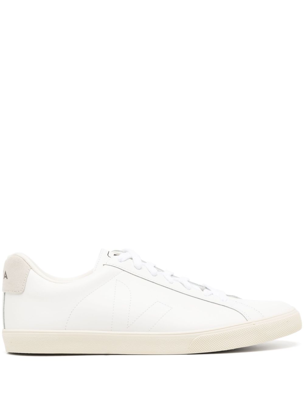 VEJA Esplar logo印花皮质运动鞋 - 白色