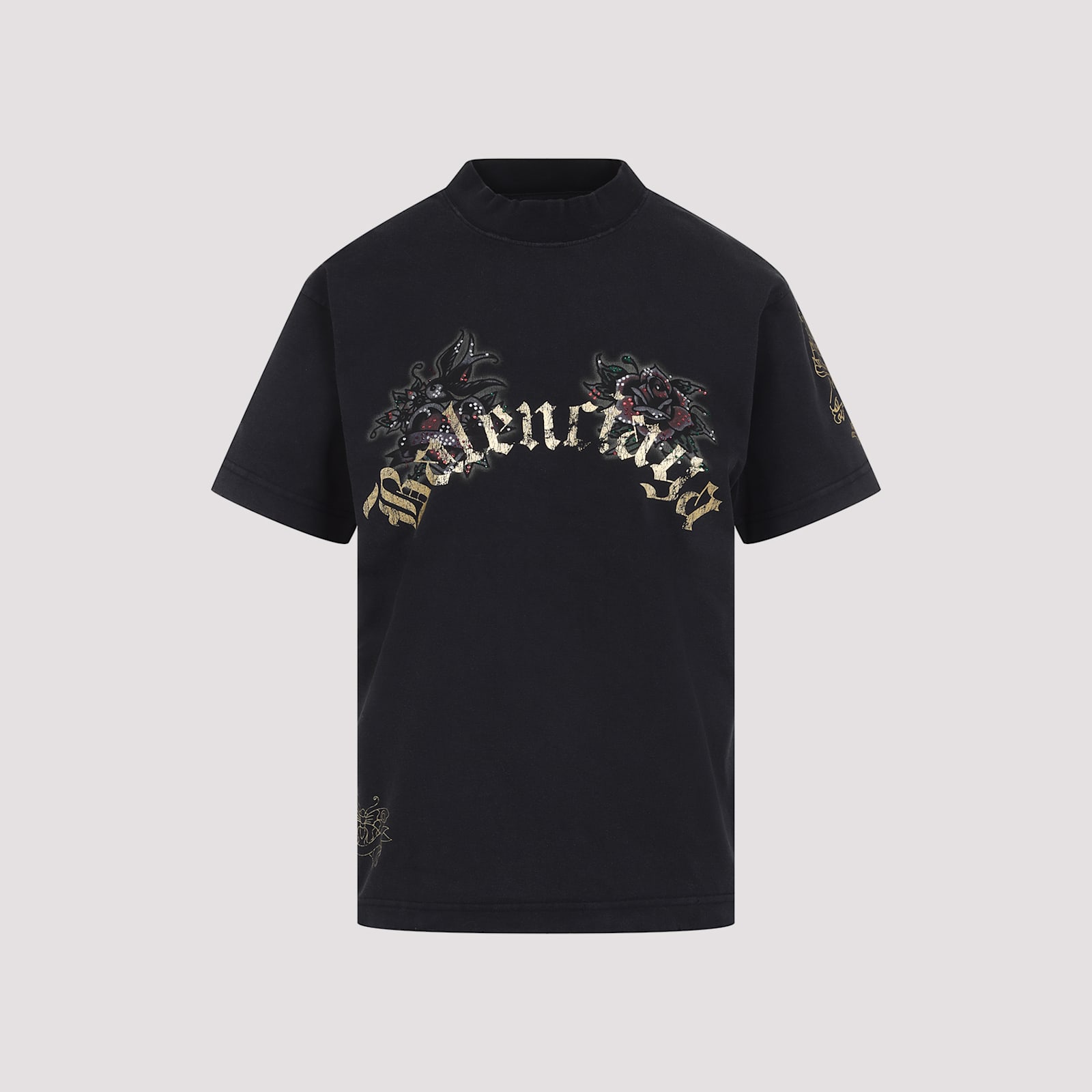 Balenciaga Slate Cotton T-shirt