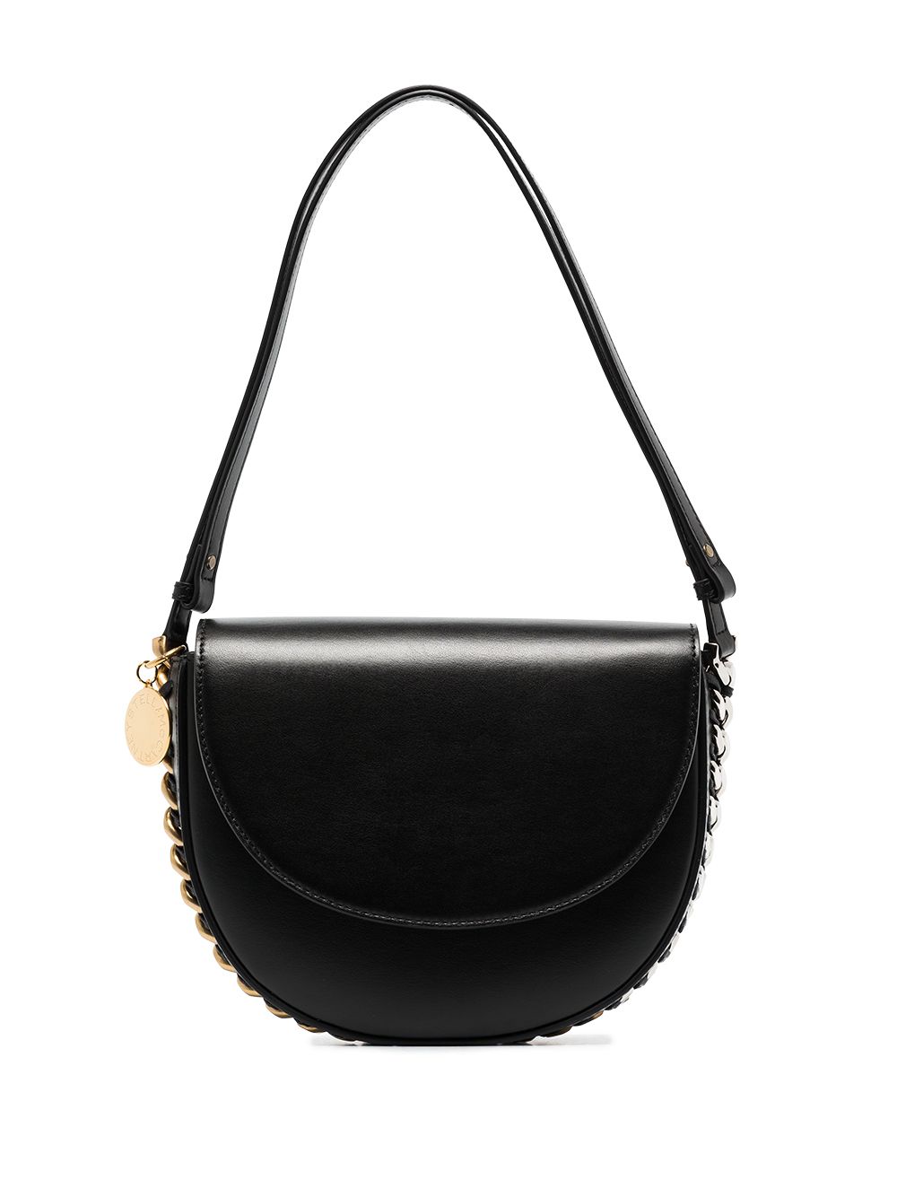Stella McCartney 斯特拉·麦卡特尼 Frayme 中号单肩包 - 黑色