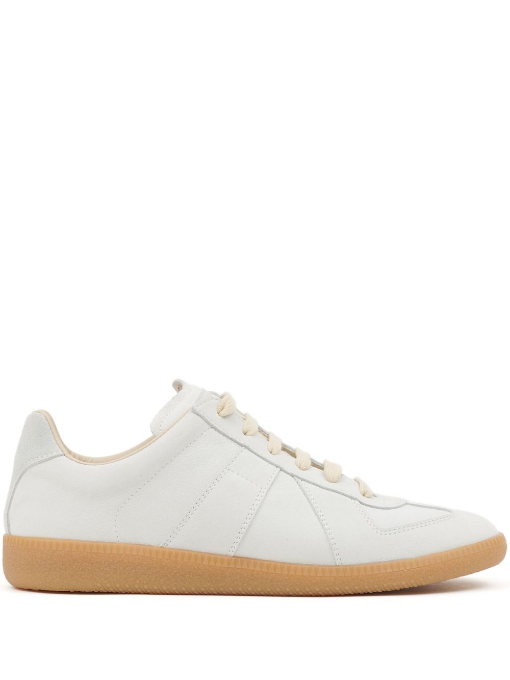 Maison Margiela Replica 皮质运动鞋 - 白色