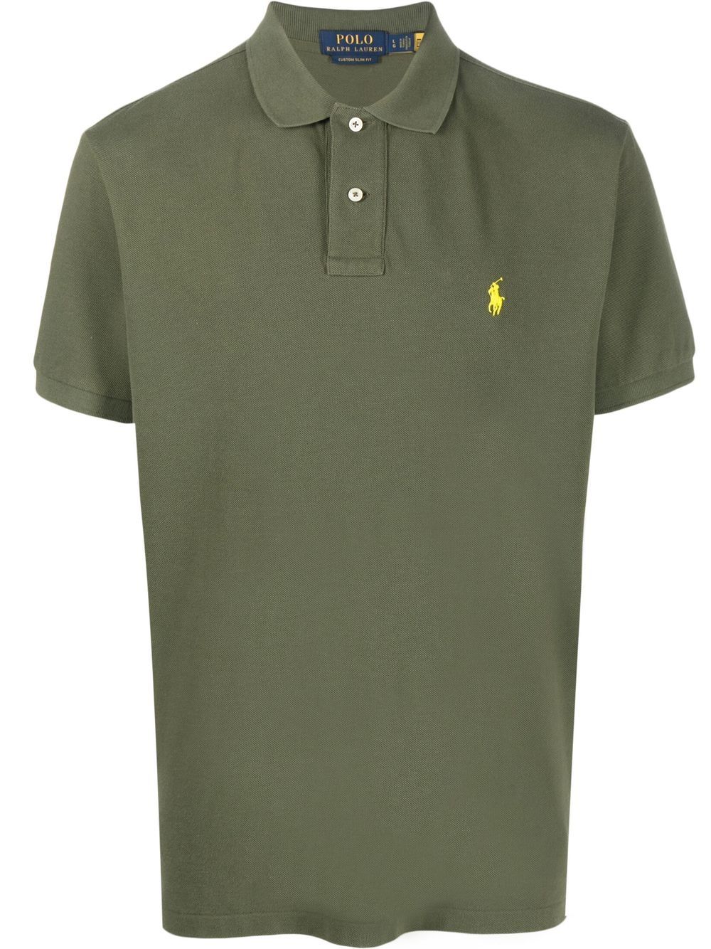 Polo Ralph Lauren logo刺绣短袖polo衫 - 绿色