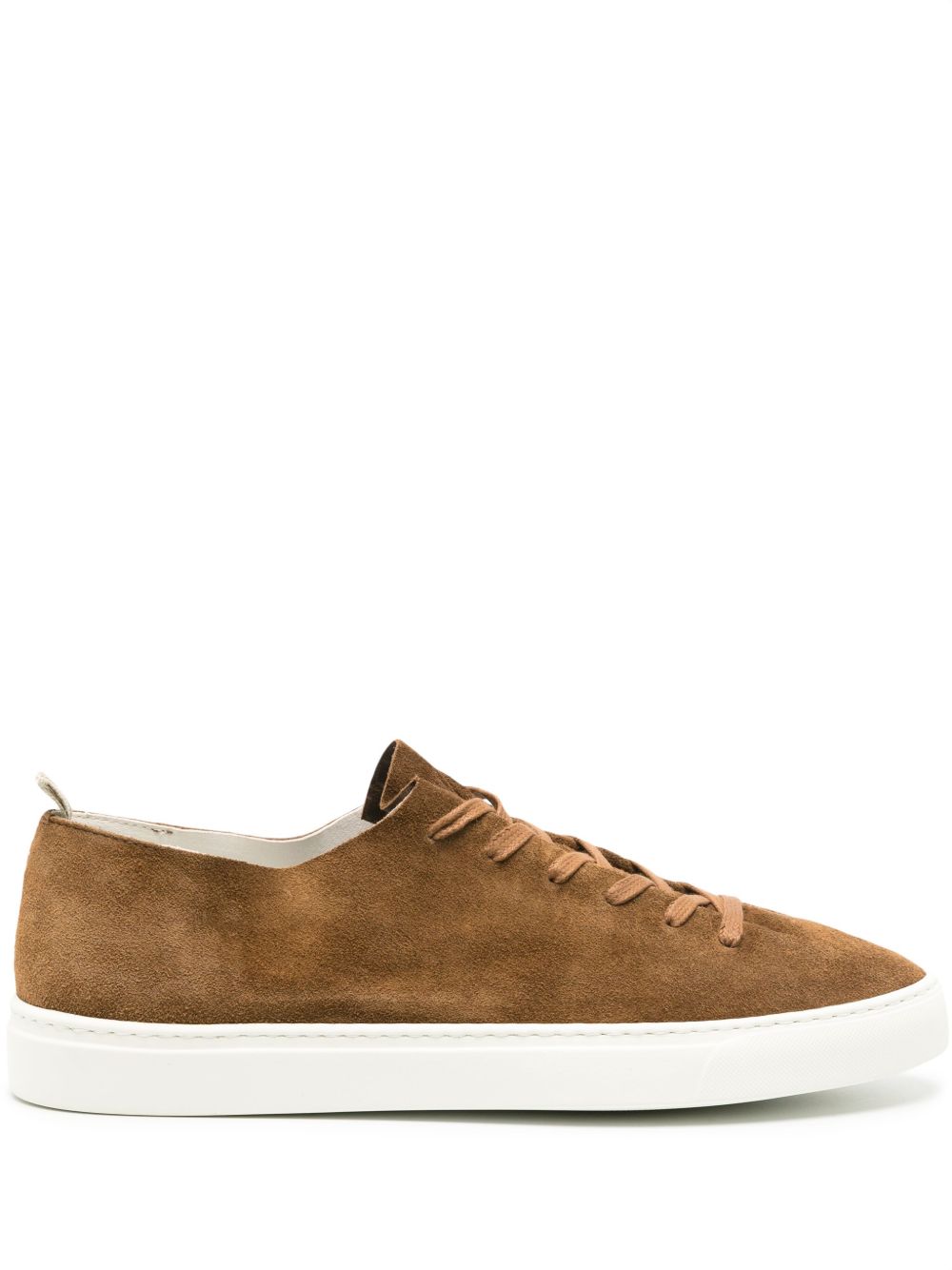 Officine Creative Leggera 001 绒面皮运动鞋 - 褐色