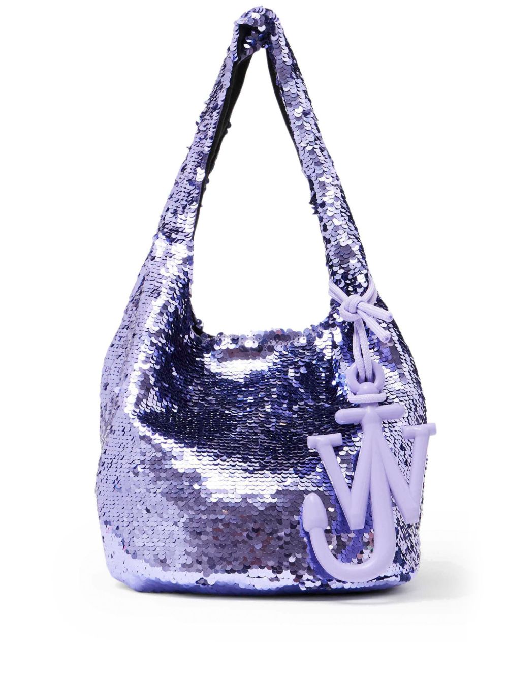 JW Anderson Sequin Shopper 迷你手提包 - 紫色