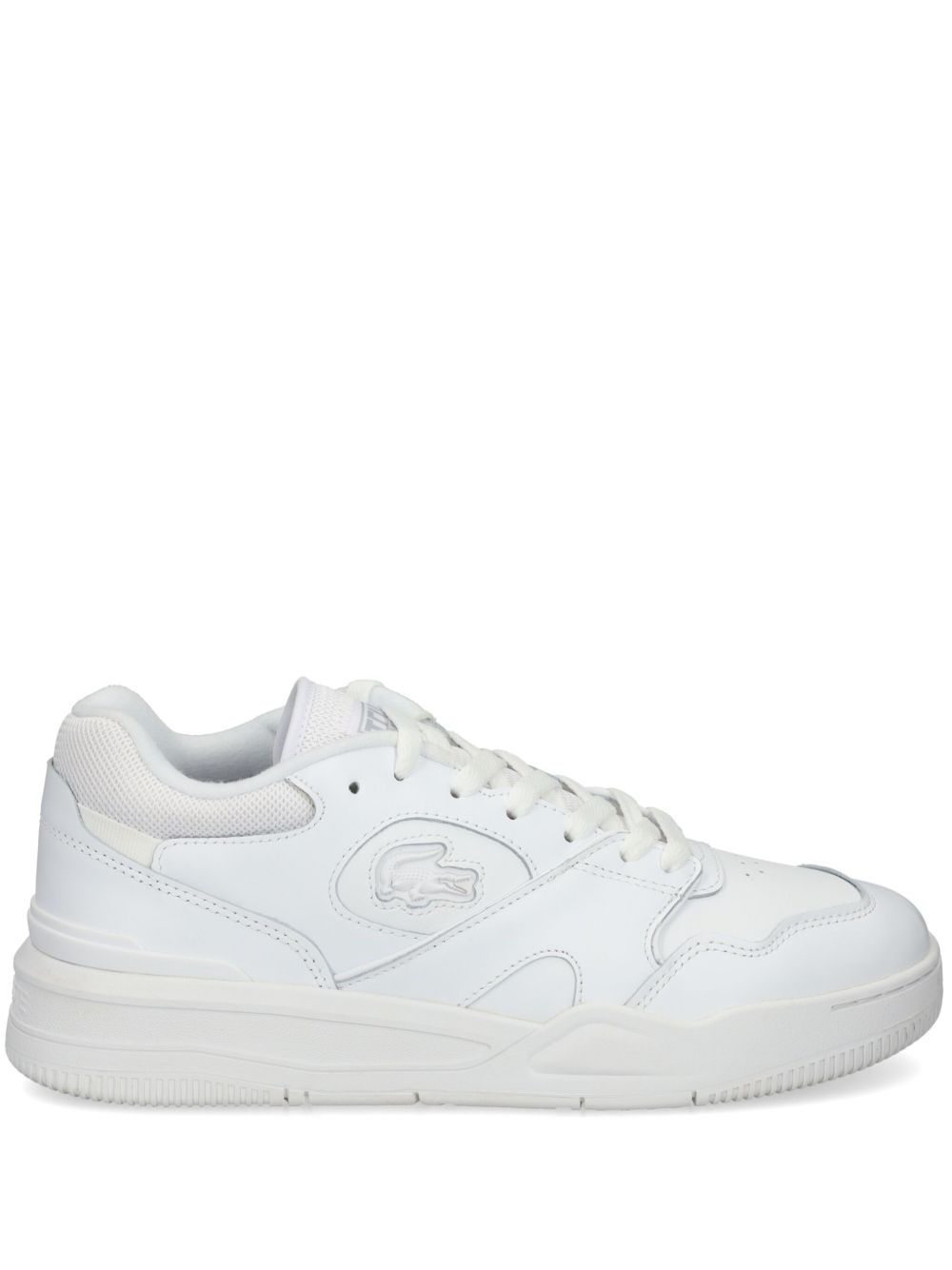 Lacoste Lineshot 皮质运动鞋 - 白色