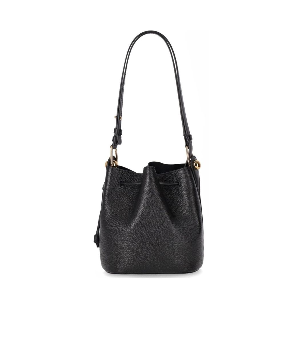 Furla Sfera Mini Black Bucket Bag