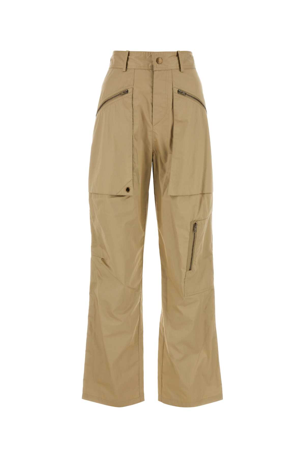 Isabel Marant 米色棉质 Jolande 休闲裤