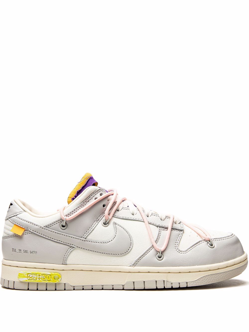 Nike X Off-White x Off-White Dunk Low 运动鞋 - 白色