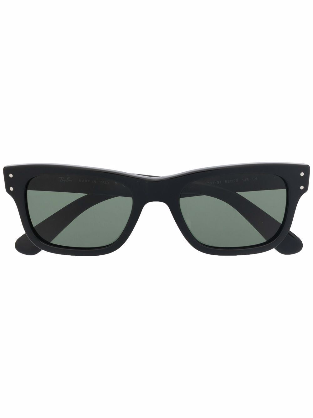Ray-Ban Mr Burbank 长方形镜框太阳眼镜 - 黑色